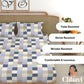 CHHAVI INDIA 210 TC Microfiber Printed King Size Bedsheet With Pillow Covers