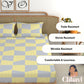 CHHAVI INDIA 210 TC Microfiber Printed King Size Bedsheet With Pillow Covers