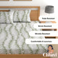 CHHAVI INDIA 210 TC Microfiber Printed King Size Bedsheet With Pillow Covers