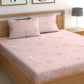 CHHAVI INDIA 210 TC Microfiber Printed Double Bedsheet With Pillow Covers