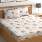 CHHAVI INDIA 210 TC Microfiber Printed Double Bedsheet With Pillow Covers