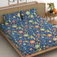 CG Homes 140 TC Double Printed Flat Bedsheet DB618