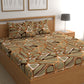 CG Homes 140 TC Double Printed Flat Bedsheet DB674