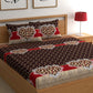 CG Homes 140 TC Double Printed Flat Bedsheet DB611