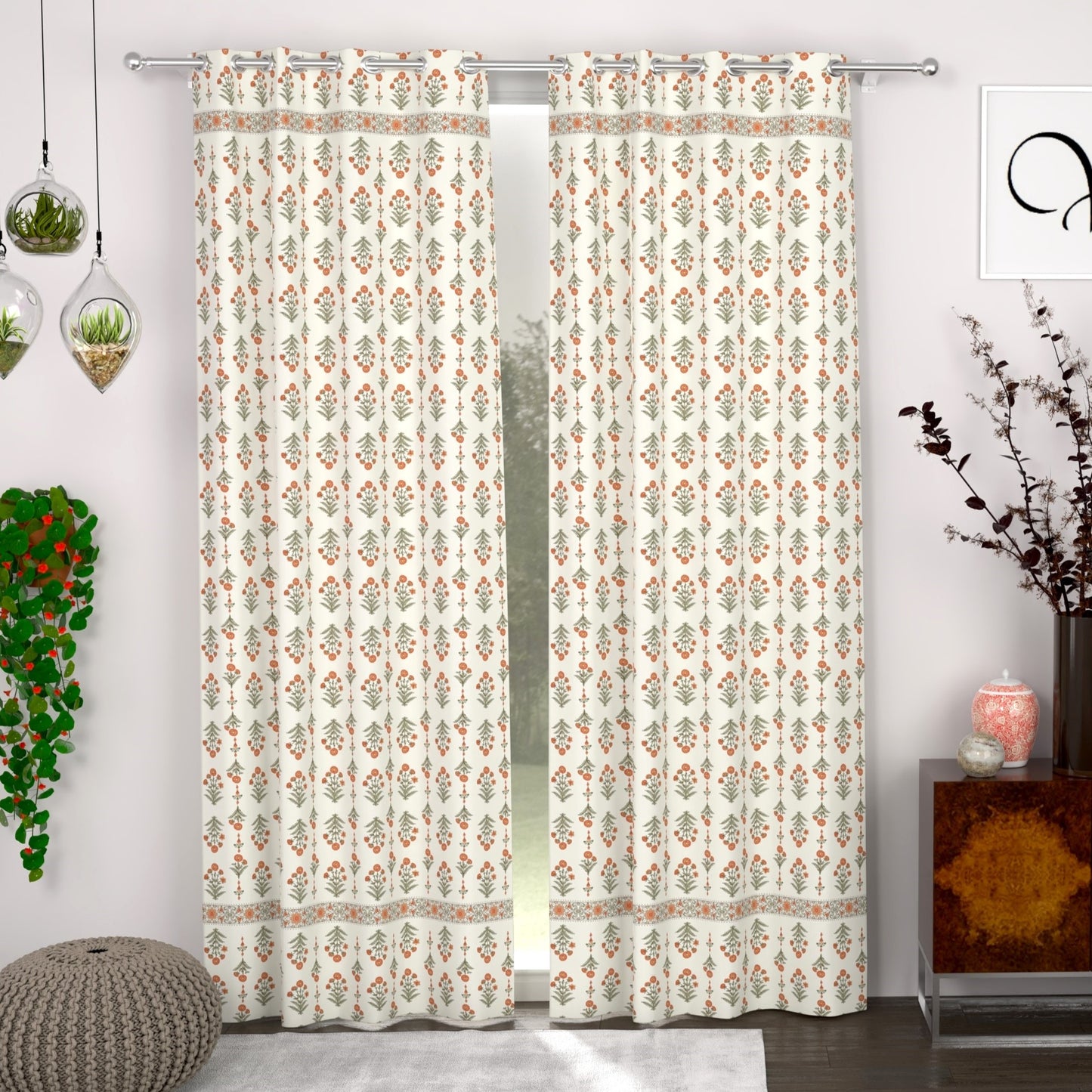 CHHAVI INDIA DESIGNER PRINTED DOOR CURTAIN