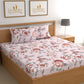 DREAMLET 210 TC Glace Cotton Bedsheet with 2 Pillow Covers DB1155