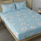 CG HOMES 180TC Glace Cotton Bedsheet with 2 Pillow Covers