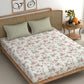 CHHAVI INDIA 210 TC Microfiber Printed King Size Bedsheet With Pillow Covers