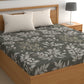 CHHAVI INDIA 210 TC Microfiber Printed King Size Bedsheet With Pillow Covers