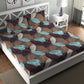 CHHAVI INDIA 210 TC Microfiber Printed Double Bedsheet With Pillow Covers