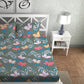 CG Homes 140 TC Double Printed Flat Bedsheet DB677