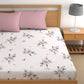 CHHAVI INDIA 210 TC Microfiber Printed King Size Bedsheet With Pillow Covers