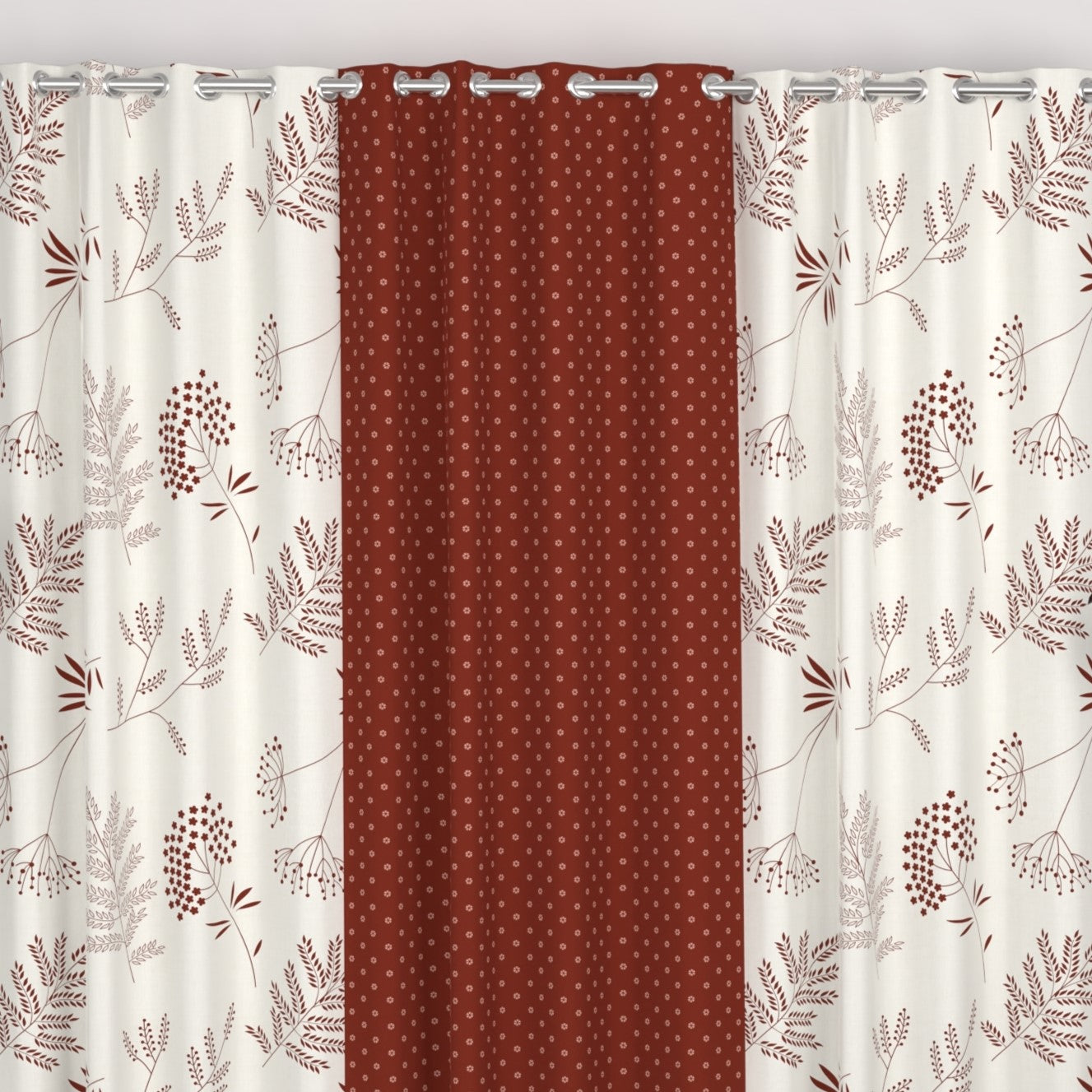 CHHAVI INDIA DESIGNER PRINTED DOOR CURTAIN PACK OF 3