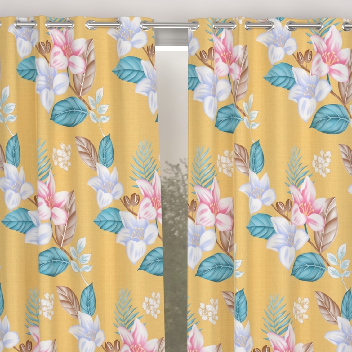 CHHAVI INDIA DESIGNER PRINTED DOOR CURTAIN