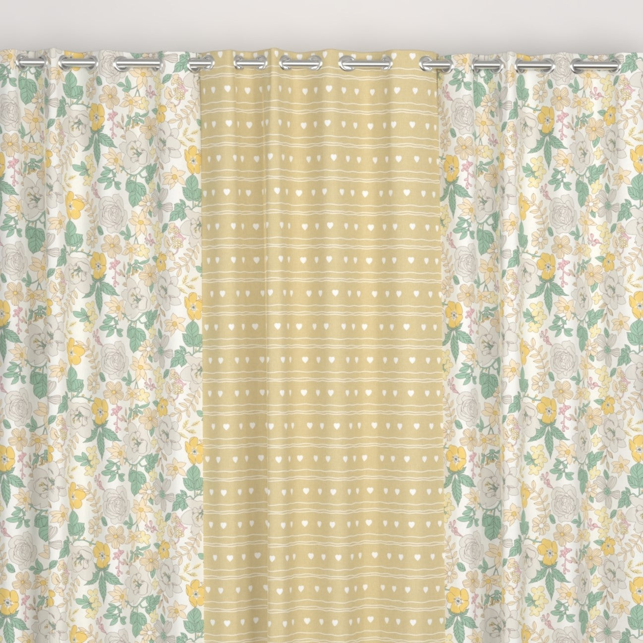 CHHAVI INDIA DESIGNER PRINTED DOOR CURTAIN PACK OF 3