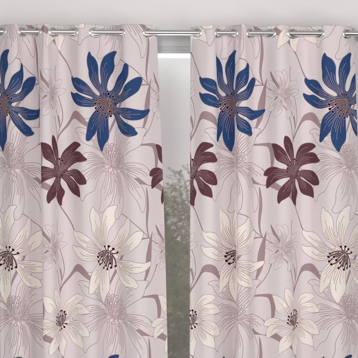 CHHAVI INDIA DESIGNER PRINTED DOOR CURTAIN