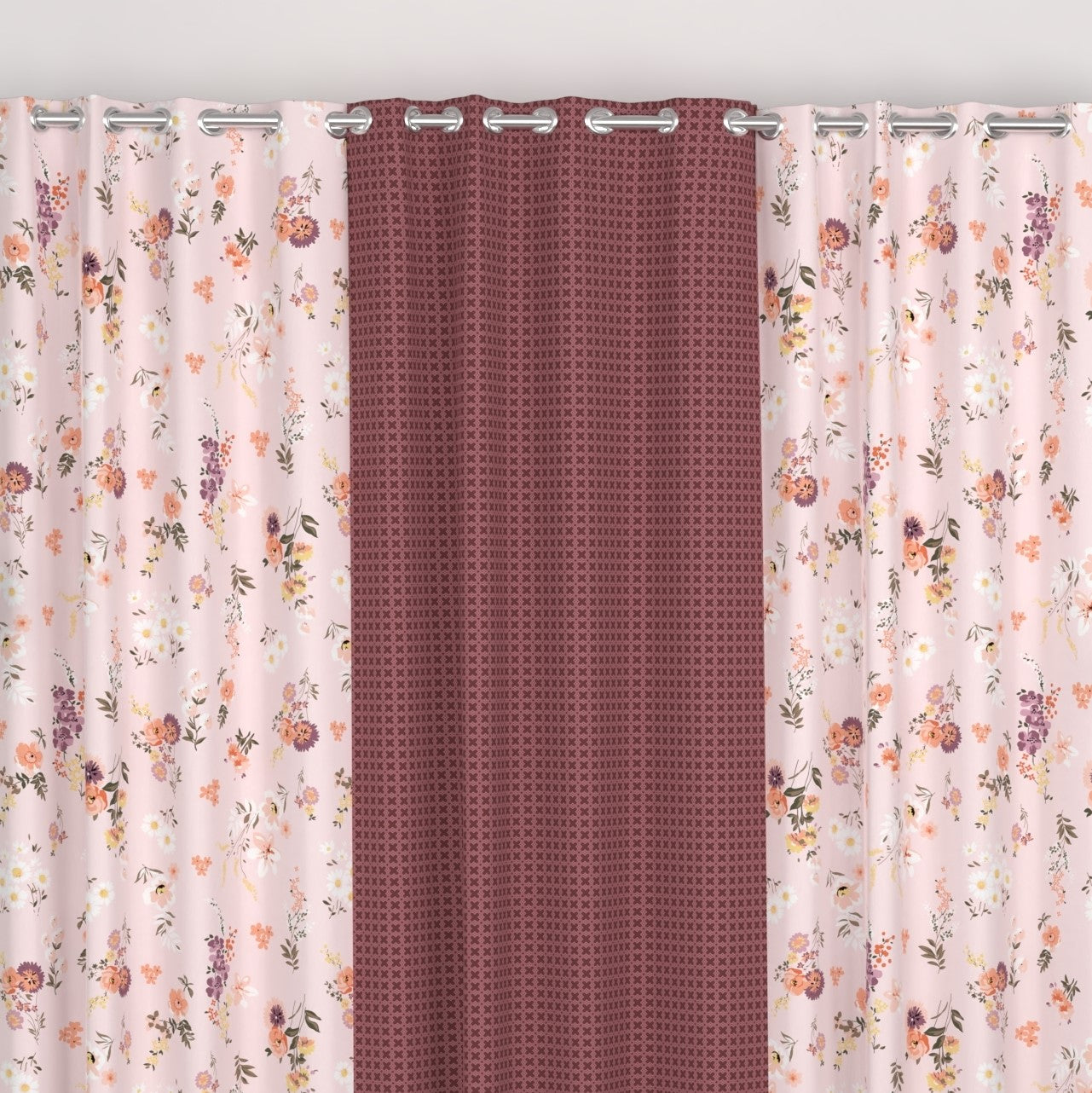 CHHAVI INDIA DESIGNER PRINTED DOOR CURTAIN PACK OF 3