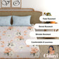 CHHAVI INDIA 210 TC Microfiber Printed King Size Bedsheet With Pillow Covers