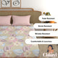 CHHAVI INDIA 210 TC Microfiber Printed King Size Bedsheet With Pillow Covers