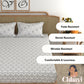 CHHAVI INDIA 210 TC Microfiber Printed King Size Bedsheet With Pillow Covers