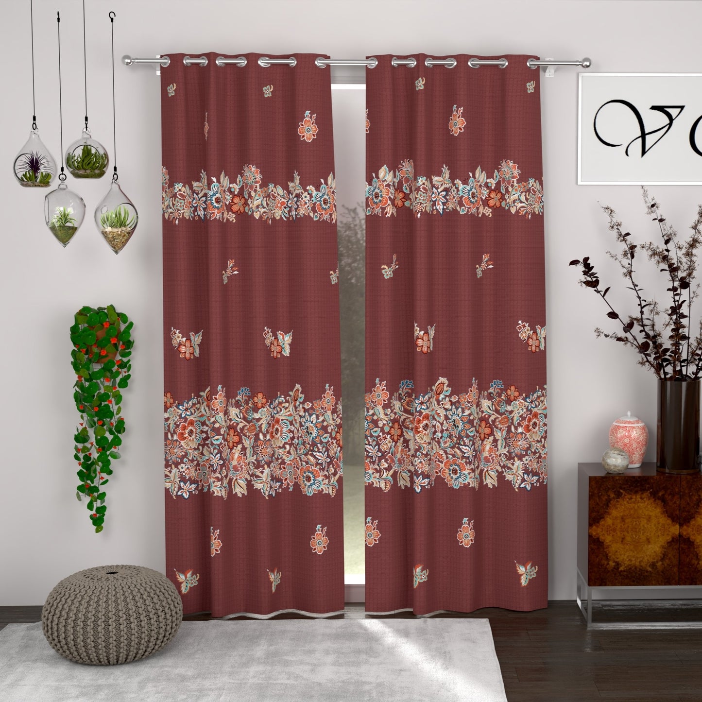 CHHAVI INDIA DESIGNER PRINTED DOOR CURTAIN