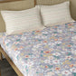 CHHAVI INDIA 210 TC Microfiber Printed King Size Bedsheet With Pillow Covers