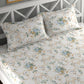 CHHAVI INDIA 210 TC Microfiber Printed King Size Bedsheet With Pillow Covers