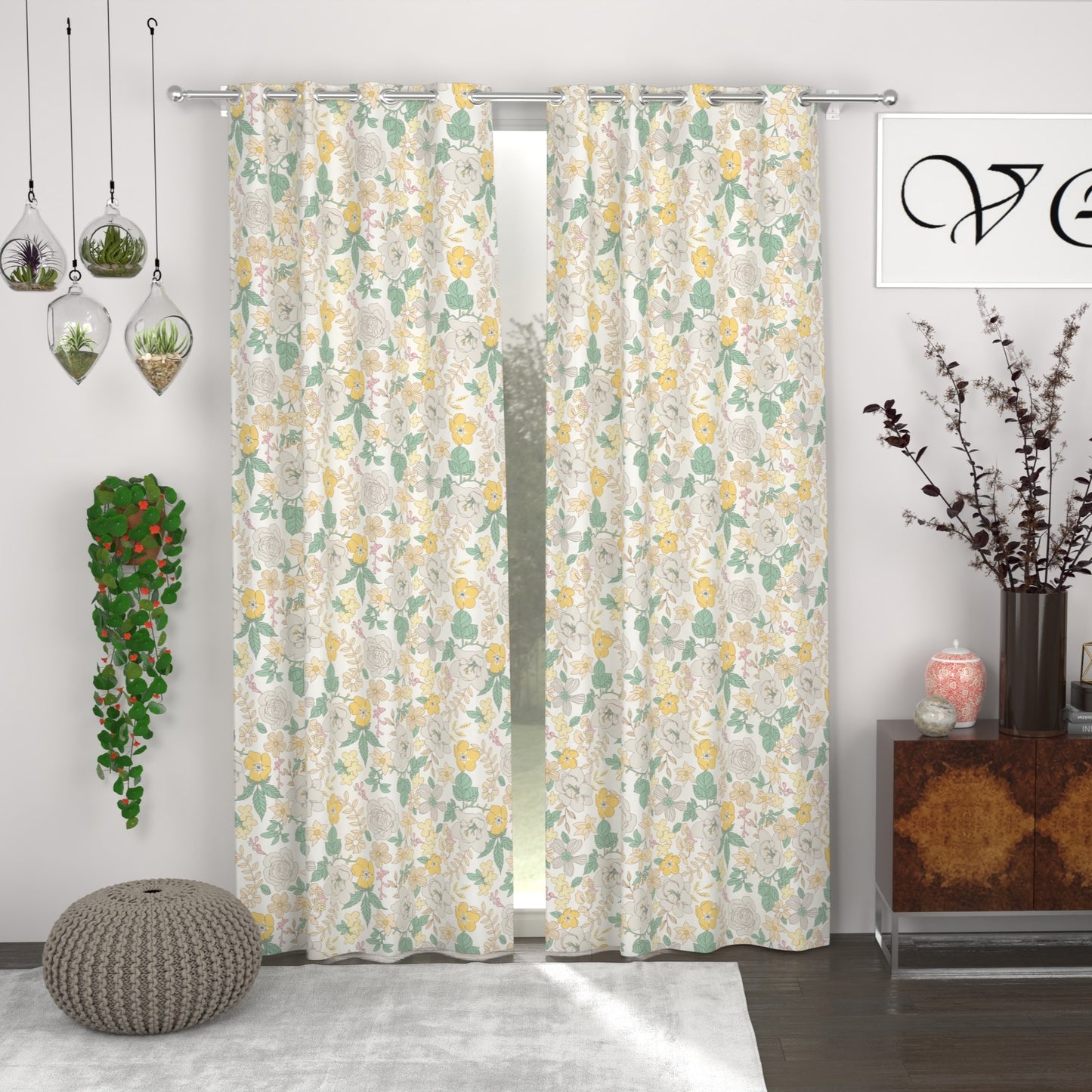 CHHAVI INDIA DESIGNER PRINTED DOOR CURTAIN