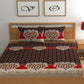 CG Homes 140 TC Double Printed Flat Bedsheet DB611