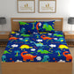 DREAMLET 180TC Glace Cotton Bedsheet with 2 Pillow Covers DB386