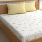 CHHAVI INDIA 210 TC Microfiber Printed King Size Bedsheet With Pillow Covers