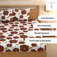 CHHAVI INDIA 210 TC Microfiber Printed Double Bedsheet With Pillow Covers