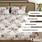 CHHAVI INDIA 210 TC Microfiber Printed King Size Bedsheet With Pillow Covers