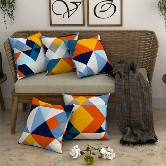 CHHAVI INDIA  Cushion Cover Microfiber Skin Friendly