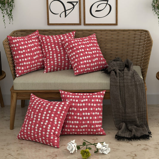 CHHAVI INDIA  Cushion Cover Microfiber Skin Friendly